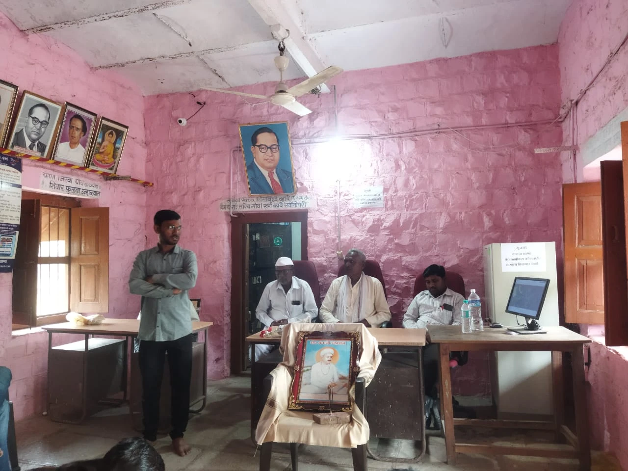 Rashtra Sant Santaji Jagnade Maharaj Jayanti in Gram Panchayat