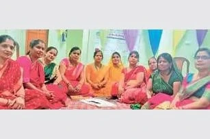 Sagar teli Sahu Samaj Mahila Sangathan ki samuhik Shakti Pradarshan ki appeal