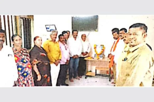Sant Santaji Jaganade Maharaj jayanti was celebrated with enthusiasm at Mudkhed