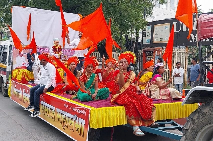 Sant Santaji Jagnade Maharaj Jayanti Utsav celebration by Santaji Brigade