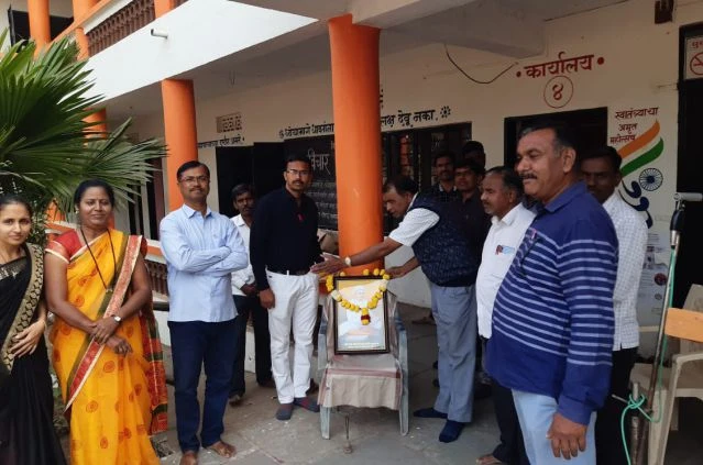 Sant Shiromani Santaji Jaganade Maharaj Jayanti celebrated with enthusiasm in Vaijapur taluka