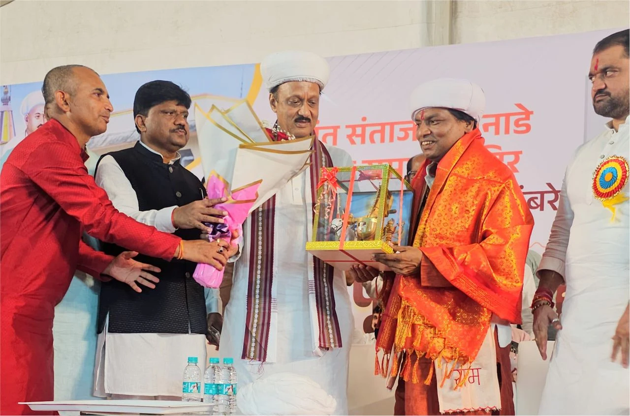 Sant Shri Santaji Jaganade Maharaj Samadhi Mandir Bhumi Pujan sudumbare pune 