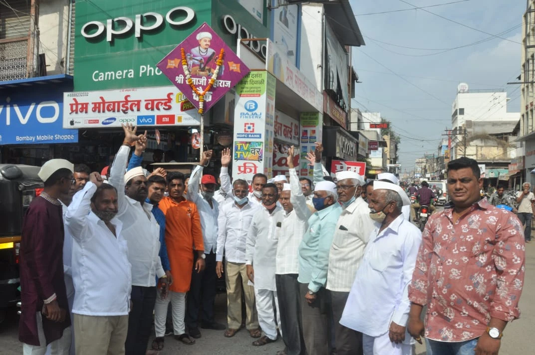Shri Santaji Maharaj Jagannade Punyatithi at Telikhunt by Teli Youth Front Teli Yuva Aghadi
