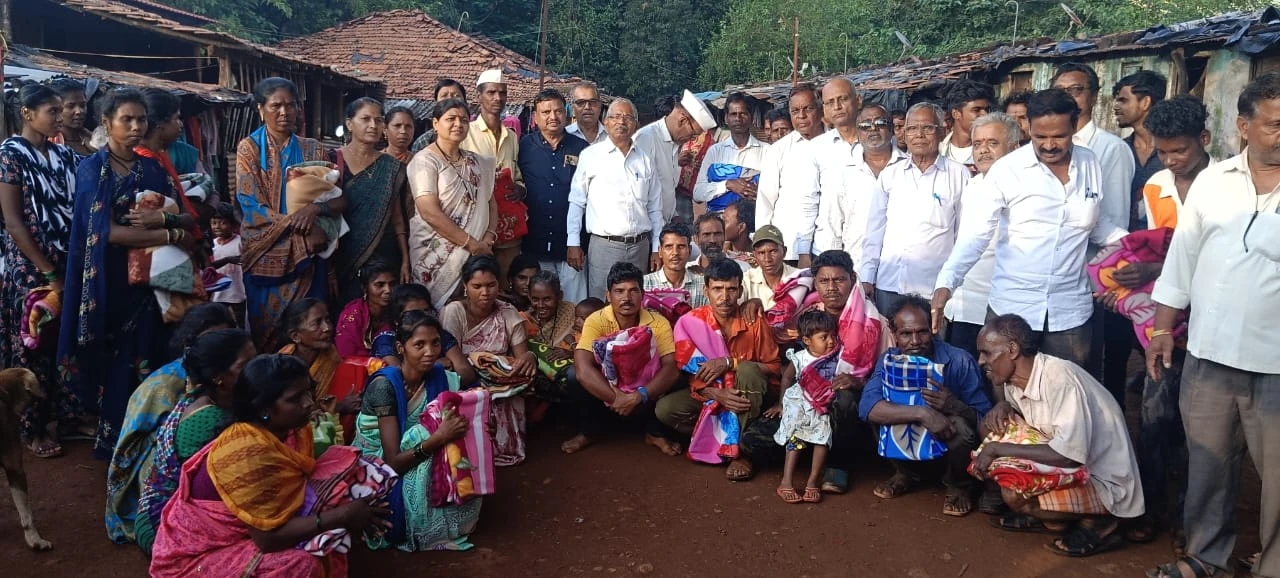 Teli Samaj Satara Helping Katkari Community