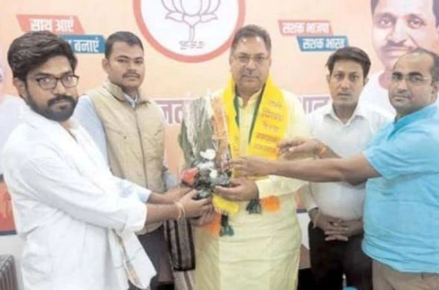 Teli Samaj delegation met BJP state president Santish Punia