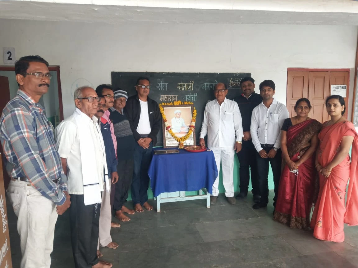 teli Mahasabha Akola celebrates Sant Santaji Jagnade Maharaj Jayanti