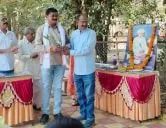 श्री. संताजी सृष्टीसाठी ७ हेक्टर जमीन - भव्य सत्कार समारंभ