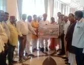 अखिल भारतीय तैलिक साहू महासभा राष्ट्रीय कार्यकारिणी बैठक गांधीनगर गुजरात में संपन्‍न