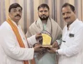 भामाशाह जयंती पर डॉ. श्री नारायण साहू का बिहार मे सम्मान