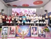 चंद्रपूर तेली समाज मेळावा वधु - वर मेळावा उत्‍साहात संपन्‍न