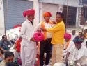गंगापुर तेली समाज ने किया, तेली समाज का,स्वागत सम्मान