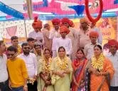 तेली समाज द्वारा ममता अजमेरा का भव्य स्वागत 