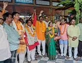 जगन्नाथ स्वामी मां कर्मा साहू /राठौर एकता सामाजिक जन जागृति रथ यात्रा उतर प्रदेश