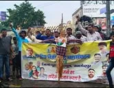 जमशेदपुर में तेली समाज ने भाजपा का पुतला फूंका