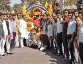 मां कर्मा देवी जनजागृति रथयात्रा नामली राठौड़ साहू तेली समाज