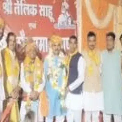 साहू राठौर तेली समाज आयोजित मां कर्मा की भव्य रथयात्रा आष्टा पहुंची जनप्रतिनिधियों ने किया स्वागत