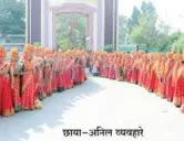 समाज जोडो अभियान अंतर्गत संताजी जगनाडे महाराज रथयात्रेचे जालन्यामध्ये जंगी स्वागत