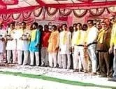 मंडावर तेली पिछड़ा वैश्य समाज द्वारा आयोजित मां कर्मा देवी शोभायात्रा