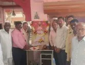 मंगळवेढा वीरशैव लिंगायत तेली समाजावतीने संत संताजी जगनाडे महाराज जयंती संपन्‍न