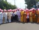 राधा कृष्णा साहू समाज समिति बरखेड़ी भोपाल द्वारा डोल ग्यारस चल समारोह धूमधाम से मनाया गया