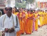 अंबडमध्ये संताजी जगनाडे महाराज पुण्यतिथीनिमित्त रॅली