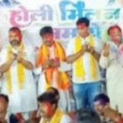 Sahu Samaj Holi Milan in Sidgora