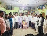 श्री.संत संताजी जगनाडे महाराज जयंती सवणा ग्राम पंचायतच्‍या वतीने उत्‍साहात साजरी 