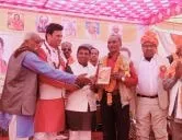 शहडोल साहू समाज द्वारा संत शिरोमणि मां कर्मा देवी मंदिर प्राण प्रतिष्ठा