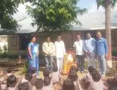 वडशिंगी येथे संताजी जगनाडे महाराज यांची जयंती उत्साहात