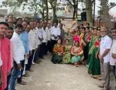 संताजी महाराज चौकाच्या कामाचा सुशोभीकरण कामाचे भूमिपूजन - जालना 