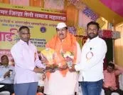 श्री संताजी महाराज समाजरत्न व श्री साईबाबा सेवा रत्न पुरस्कार वितरण सोहळा संपन्न