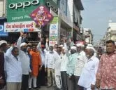 तेली युवा आघाडीच्या वतीने तेलीखुंट येथे श्री संत संताजी महाराज जगनाडे पुण्यतिथी