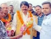 तैलिक महासभा ने योगेंद्र साहू का किया स्वागत