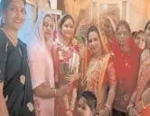 बूंदी में तेली महासभा महिला जिला अध्यक्ष ममता अजमेरा का किया स्वागत
