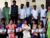 संताजी ब्रिगेड तेली समाज महासभा गुणवंत विद्यार्थिनी सत्कार