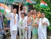 तेली साहू समाज इंदौर तिरंगा यात्रा