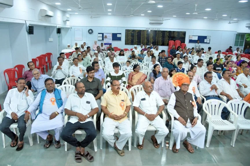 Teli Samajatil Hushar Vidyarthyanchya Satkar Samarambh Nashikmadhe Sampann